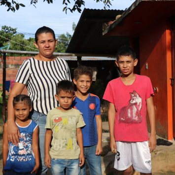 Venezuelan migrants in Arauca