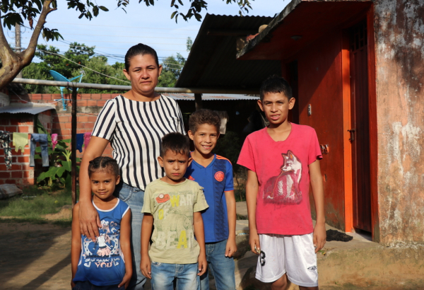 Venezuelan migrants in Arauca