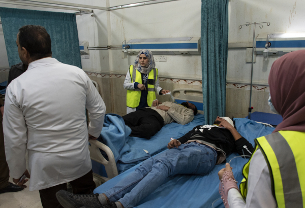 Extending a helping hand: MSF supports local health facilities treating injured protesters in southern Iraq