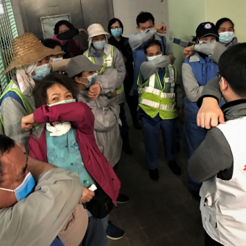 MSF has started an intervention for the outbreak of COVID-19