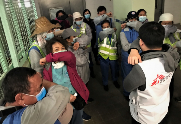 MSF has started an intervention for the outbreak of COVID-19