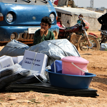 Distribution in Deir Hassan
