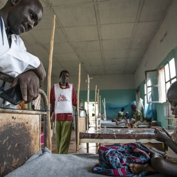 Measles intervention in Boso Manzi