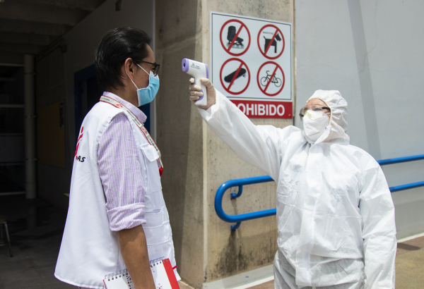 MSF Tegucigalpa’s COVID-19 care centre