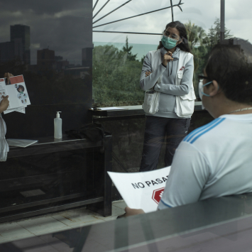 MSF supports shelters in Mexico City
