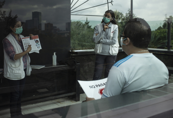 MSF supports shelters in Mexico City