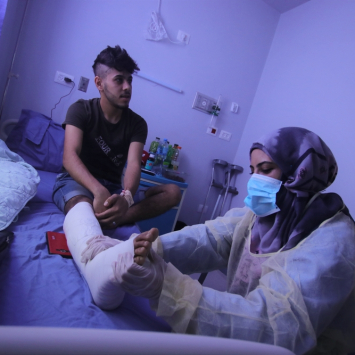 Khan Yunis : new surgical unit in Nasser Hospital