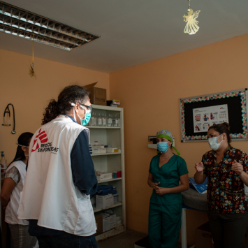 Tachira: medical staff