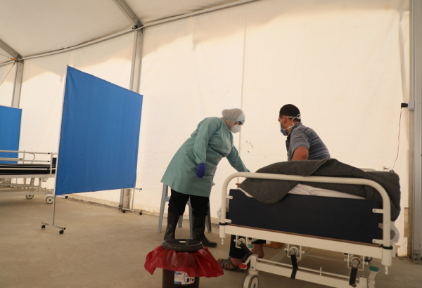 MSF COVID-19 intervention in Jordan's Zaatari camp