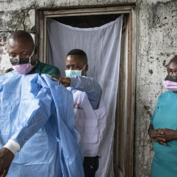 Ebola intervention in Equateur province