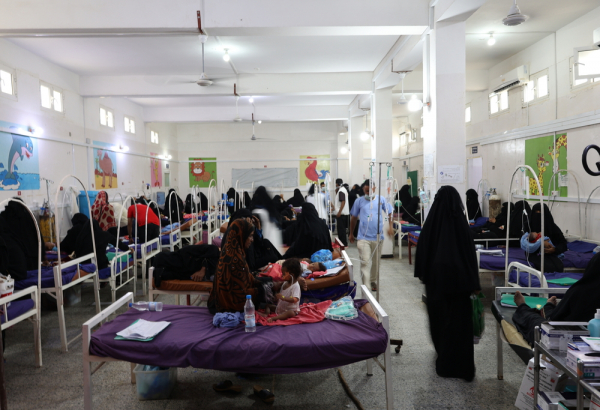 Una sala de tratamiento de la desnutrición. Médicos Sin Fronteras, Yemen 2022