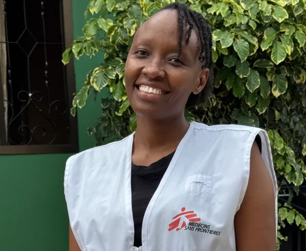 Retrato de Jackline John, intérprete médica de MSF en Liwale.